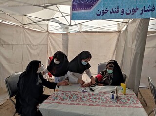 ایستگاه رایگان تندرستی لرستان به روایت تصویر