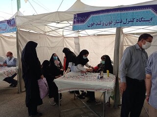 ایستگاه رایگان تندرستی لرستان به روایت تصویر