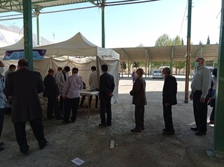 ایستگاه رایگان تندرستی لرستان به روایت تصویر