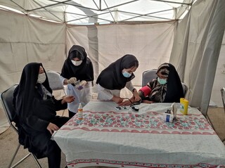 ایستگاه رایگان تندرستی لرستان به روایت تصویر