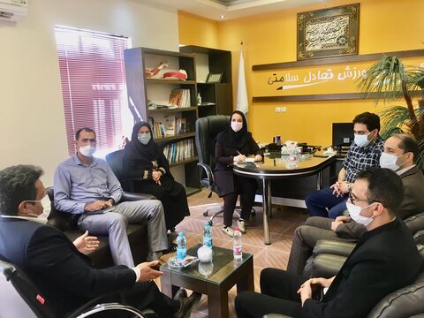 جلسه ستاد نظارت با معاون فرماندار