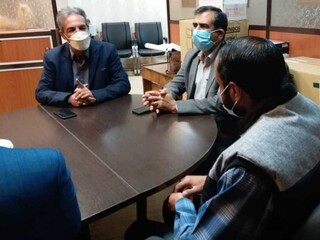 نشست با مسئول بسیج ورزشکاران کرمان