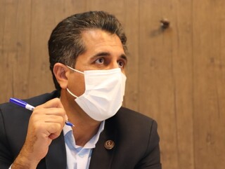 دیدار مسئول سازمان بسیج ورزشکاران سپاه فجر فارس با رییس و دبیر هیات پزشکی ورزشی فارس به مناسبت هفته تربیت بدنی