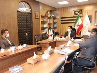 دیدار مسئول سازمان بسیج ورزشکاران سپاه فجر فارس با رییس و دبیر هیات پزشکی ورزشی فارس به مناسبت هفته تربیت بدنی