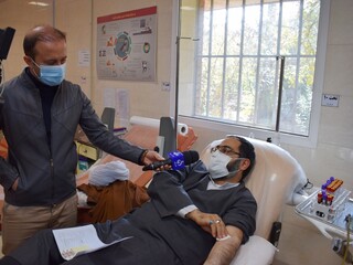 دومین پوش نذر خون جامعه ورزش و جوانان