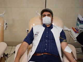 دومین پوش نذر خون جامعه ورزش و جوانان