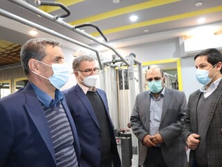 بازدید دکتر غلامرضا نوروزی رئیس فدراسیون پزشکی ورزشی به همراه ناصراشکانی رئیس کمیته امور استانهای فدراسیون پزشکی ورزشی از هیات پزشکی ورزشی فارس