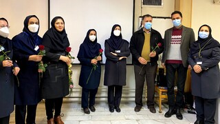 تجلیل از پرستاران نمونه بیمارستان مطهری توسط هیئت پزشکی ورزشی استان آذربایجان غربی