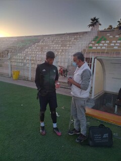 حضور پزشکیار در اردوی تیم ملی فوتبال ناشنوایان