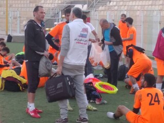 حضور پزشکیار در اردوی تیم ملی فوتبال ناشنوایان