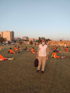 حضور پزشکیار در اردوی تیم ملی فوتبال ناشنوایان