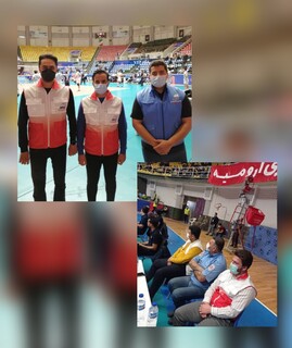 پوشش پزشکی و نظارت بر رعایت پروتکل های ورزشی در مسابقات والیبال آذربایجان غربی
