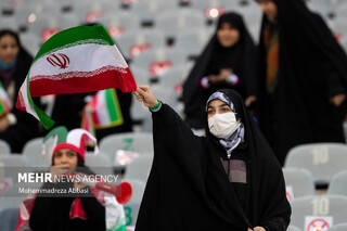 دیدار تیم های ملی ایران و عراق