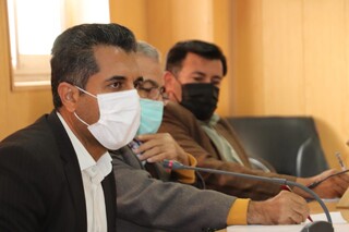 حضور دبیر هیات پزشکی ورزشی فارس در جلسه هماهنگی رقابتهای بین المللی بدمینتون  فجر