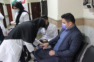 گزارش تصویری:  طرح ایستگاه رایگان  تندرستی در اداره کل ورزش و جوانان استان  ، توسط هیات پزشکی ورزشی استان مازندران