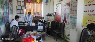 اجرای طرح سراسری ایستگاه تندرستی  ، توسط هیات پزشکی ورزشی استان مازندران در منطقه کوی مهرگان ( عباس آباد نکا ) ویزیت رایگان و فشار و قند خون با حضور دکتر مهدی برزگر رئیس هیات پزشکی ورزشی شهرستان نکا آقای تصادقی بازرس و ناظر باشگاه ها انجام شد .