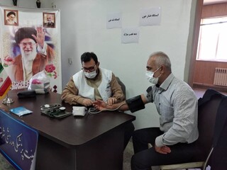 برگزاری ایستگاه تندرستی(قند و فشار خون) توسط هیات پزشکی ورزشی استان مازندران ، شهرستان نور بمناسبت گرامیداشت دهه فجر