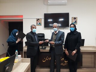 تجلیل از مسئولی کمیته خدمات درمانی و ناظرین - چهار محال وبختیاری