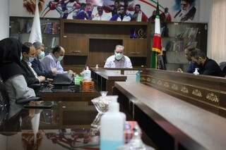 گزارش تصویری : جلسه رئیس هیات پزشکی ورزشی با مسئولین کمیته های پزشکی ورزشی استان