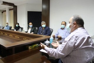 گزارش تصویری : جلسه رئیس هیات پزشکی ورزشی با مسئولین کمیته های پزشکی ورزشی استان