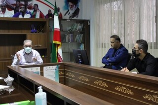 گزارش تصویری : جلسه رئیس هیات پزشکی ورزشی با مسئولین کمیته های پزشکی ورزشی استان