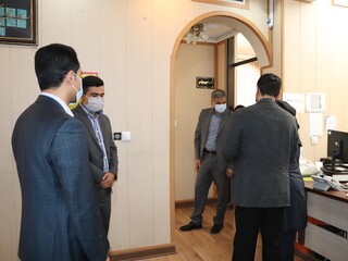 بازدید دکتر غلامرضا نوروزی، رئیس فدراسیون پزشکی ورزشی از هیات پزشکی ورزشی فارس