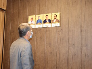 بازدید دکتر غلامرضا نوروزی، رئیس فدراسیون پزشکی ورزشی از هیات پزشکی ورزشی فارس