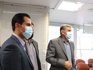بازدید دکتر غلامرضا نوروزی، رئیس فدراسیون پزشکی ورزشی از هیات پزشکی ورزشی فارس