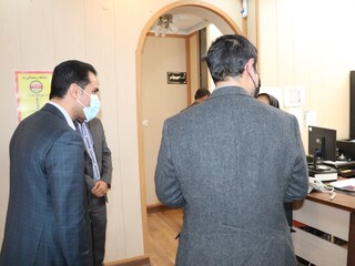 بازدید دکتر غلامرضا نوروزی، رئیس فدراسیون پزشکی ورزشی از هیات پزشکی ورزشی فارس