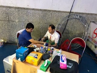 پوشش پزشکی هفدهمین دوره مسابقات بین المللی کشتی آزاد جوانان جام شهید هاشمی نژاد ، توسط هیات پزشکی ورزشی استان مازندران