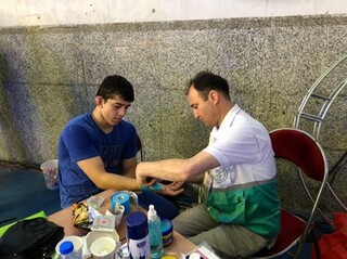 پوشش پزشکی هفدهمین دوره مسابقات بین المللی کشتی آزاد جوانان جام شهید هاشمی نژاد ، توسط هیات پزشکی ورزشی استان مازندران