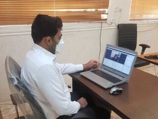 حضورسرناظروناظرین هیات پزشکی ورزشی فارس در وبینار آموزشی فدراسیون پزشکی ورزشی