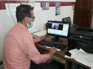 حضورسرناظروناظرین هیات پزشکی ورزشی فارس در وبینار آموزشی فدراسیون پزشکی ورزشی