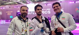 کادر پزشکی در کنار ملی پوشان ایران در المپیک ناشنوایان