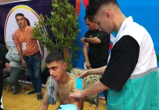 پوشش پزشکی مسابقات کشتی بین المللی  جام موحد و امامعلی حبیبی درسالن پیامبراعظم آمل / توسط هیات پزشکی ورزشی مازندران