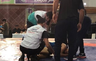 پوشش پزشکی مسابقات کشتی بین المللی  جام موحد و امامعلی حبیبی درسالن پیامبراعظم آمل / توسط هیات پزشکی ورزشی مازندران