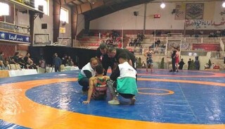 پوشش پزشکی مسابقات کشتی بین المللی  جام موحد و امامعلی حبیبی درسالن پیامبراعظم آمل / توسط هیات پزشکی ورزشی مازندران