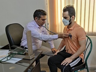 ارائه خدمات پزشکی ورزشی به ملی پوشان ایروبیک ژیمناستیک