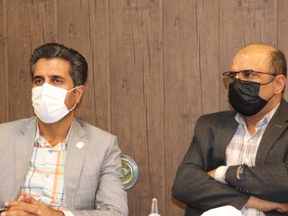 جلسه مسئولین کمیته های هیات پزشکی ورزشی استان فارس با دکتر کاوه باشتی سرپرست هیات استان