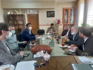 دکتر مدبر با رئیس آموزش و پرورش شهرستان البرز جلسه هماهنگی برگزار کرد