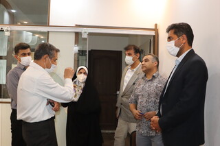 بازدیدمتخصصین پزشکی ورزشی ازمرکز درمان و بازگشت به تمرین هیات پزشکی ورزشی فارس