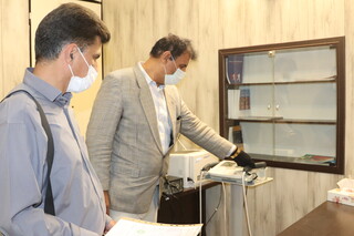 بازدیدمتخصصین پزشکی ورزشی ازمرکز درمان و بازگشت به تمرین هیات پزشکی ورزشی فارس
