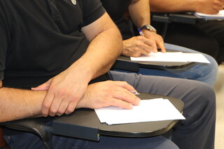 مرحله عملی دوره ماساژ ورزشی ویژه آقایان در شیراز