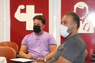 مرحله عملی دوره ماساژ ورزشی ویژه آقایان در شیراز