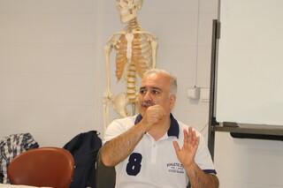 مرحله عملی دوره ماساژ ورزشی ویژه آقایان در شیراز