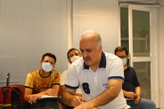 مرحله عملی دوره ماساژ ورزشی ویژه آقایان در شیراز