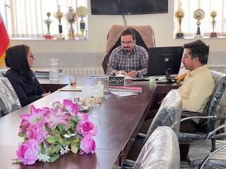 عملکرد هیات های پزشکی ورزشی شهرستان اشکذر  و بخش زارچ دوشنبه 04/13 توسط سپهری خزانه دار هیات استان بررسی شد