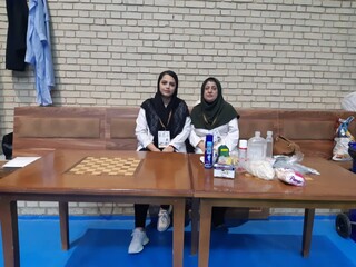 پوشش پزشکی المپیاد فرهنگی ورزشی دانشجویان سراسر کشور توسط هیات پزشکی ورزشی استان آذربایجان شرقی