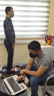 انجام تست سلامت از کارکنان تامین اجتماعی لارستان توسط هیات پزشکی ورزشی این شهرستان