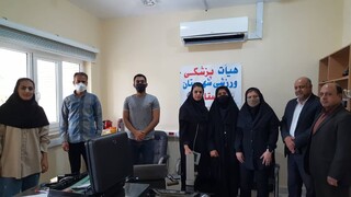 انجام تست سلامت از کارکنان تامین اجتماعی لارستان توسط هیات پزشکی ورزشی این شهرستان